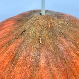 Beautiful design midcentury cocoon resin pendant, 1950s