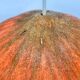 Beautiful design midcentury cocoon resin pendant, 1950s