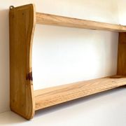 Vintage wooden shelf