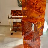 Christian Dior tables in metacrilique 1970