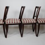 Chaise classique 1960 suède