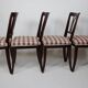 Chaise classique 1960 suède