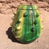Poterie de tamegroute cache pot émaillée