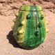 Tamegroute pottery enameled cover pot
