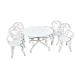 Wrought iron garden room