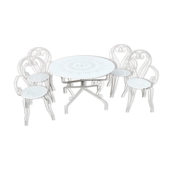Wrought iron garden room