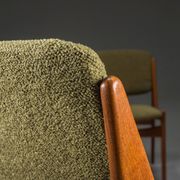 Danish Ella chairs in teak attributed to Arne Vodder for Vamo Sønderborg, 1960s, set of 6