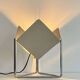 Vintage adjustable table lamp in chromed metal, France 1970