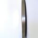 Round Mirror by Sergio Mazza for Artemide with Steel Frame, Italy
