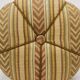 Art Deco Stool Friedrich Otto Schmidt, Pouf, Original Condition, Vienna, 1920s