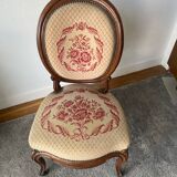 Chaise médaillon ancienne style Louis XVI