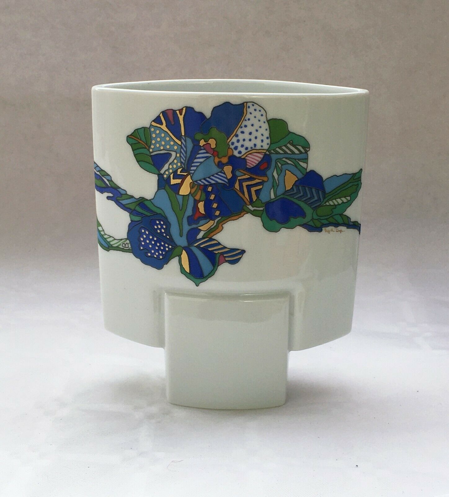 Brigitte Doege Rosenthal porcelain vase