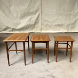 Tables gigognes danoises par Kai Kristiansen
