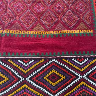 Vintage Algerian Berber rug