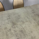 Italian Hollywood Regency Dining table and chairs by Mascagni, 1950s