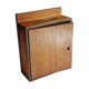 Wooden mailbox