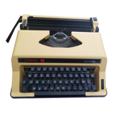 Olympia Straw Yellow Typewriter