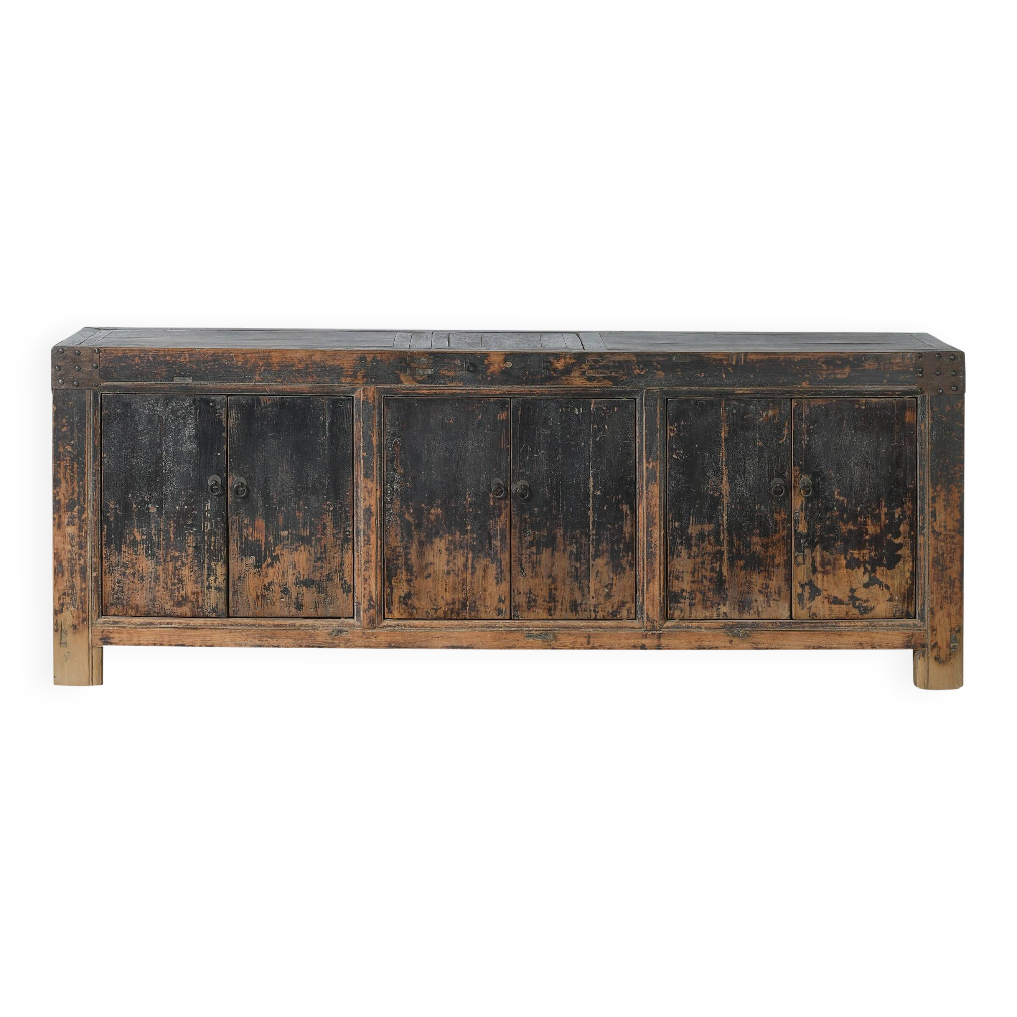 Qingdao - Antique Chinese buffet in solid elm no. 27