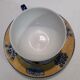 Cup saucer, breakfast Limoges porcelain of Sologne tea