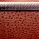 Curved mail bag in tawny from the 1920s - 100 x 54 x 46 cm