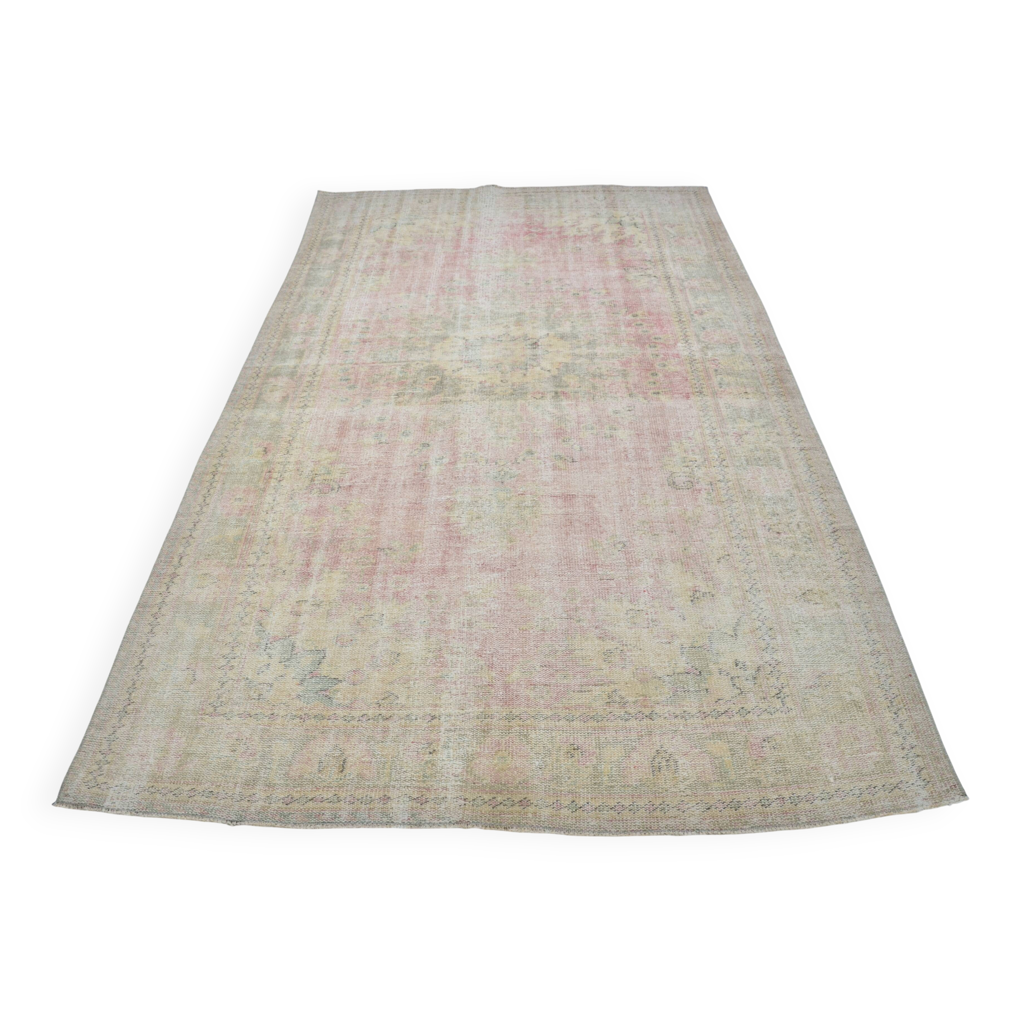 Vintage Anatolian Wool Carpet sku 3209