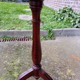 Marble table side or table pedestal table