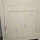 Rustic antique bonnetière in patinated wood
