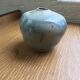 Blue free-form handmade vase
