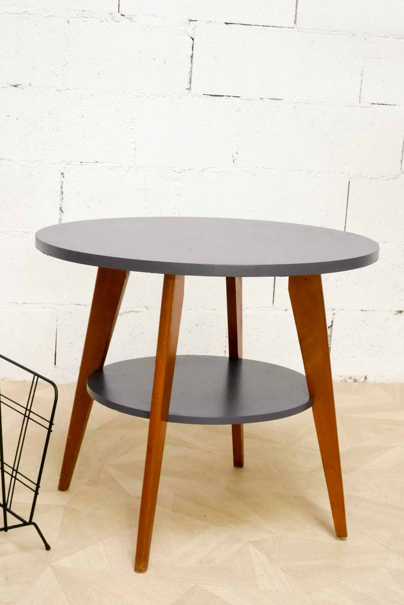 Coffee table vintage grey