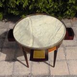 Hot water bottle table