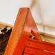 Red folding chair, Italy 1960s