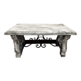 Old coffee table