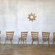 66 Scandinavian chairs or vintage wooden bistro