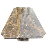 Exceptional marble table – Italian design, 1970s