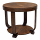 1950s, Danish artdeco coffee table, oak wood.