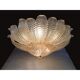 Murano glass flush mount