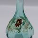 Magnificent liqueur service in blue glass enamel legras george sand art no