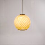 Murano glass pendant lamp by Venini - 1960s