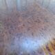 Extendable oval table in Louis XVI style – Mottled mahogany – 19th century