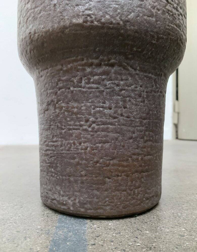 Vintage German Footed Vase in Ceramic by Karlsruher Majolika