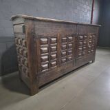 Brutalist vintage Spanish sideboard / sideboard / cabinet