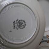 Set of 6 St Amand Céranor dessert plates Parame model