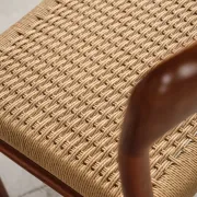 6 chairs model 75 in teak by Niels O. Møller, Denmark, 1950s