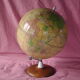Globe terrestre Girard Barrère 42 cm 1950
