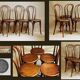 5 chaises bistrot viennoises Fischel N°18 années 20