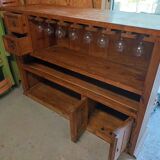 Wooden bar / counter / pine