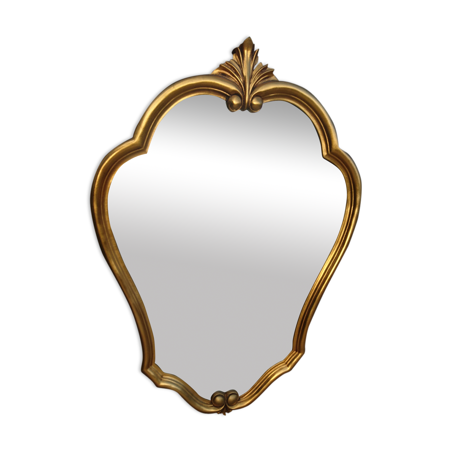 Miroir classique doré