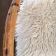 Vintage rocking-chair rattan