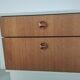 Pair of teak bedsides Scandinavian style 70s