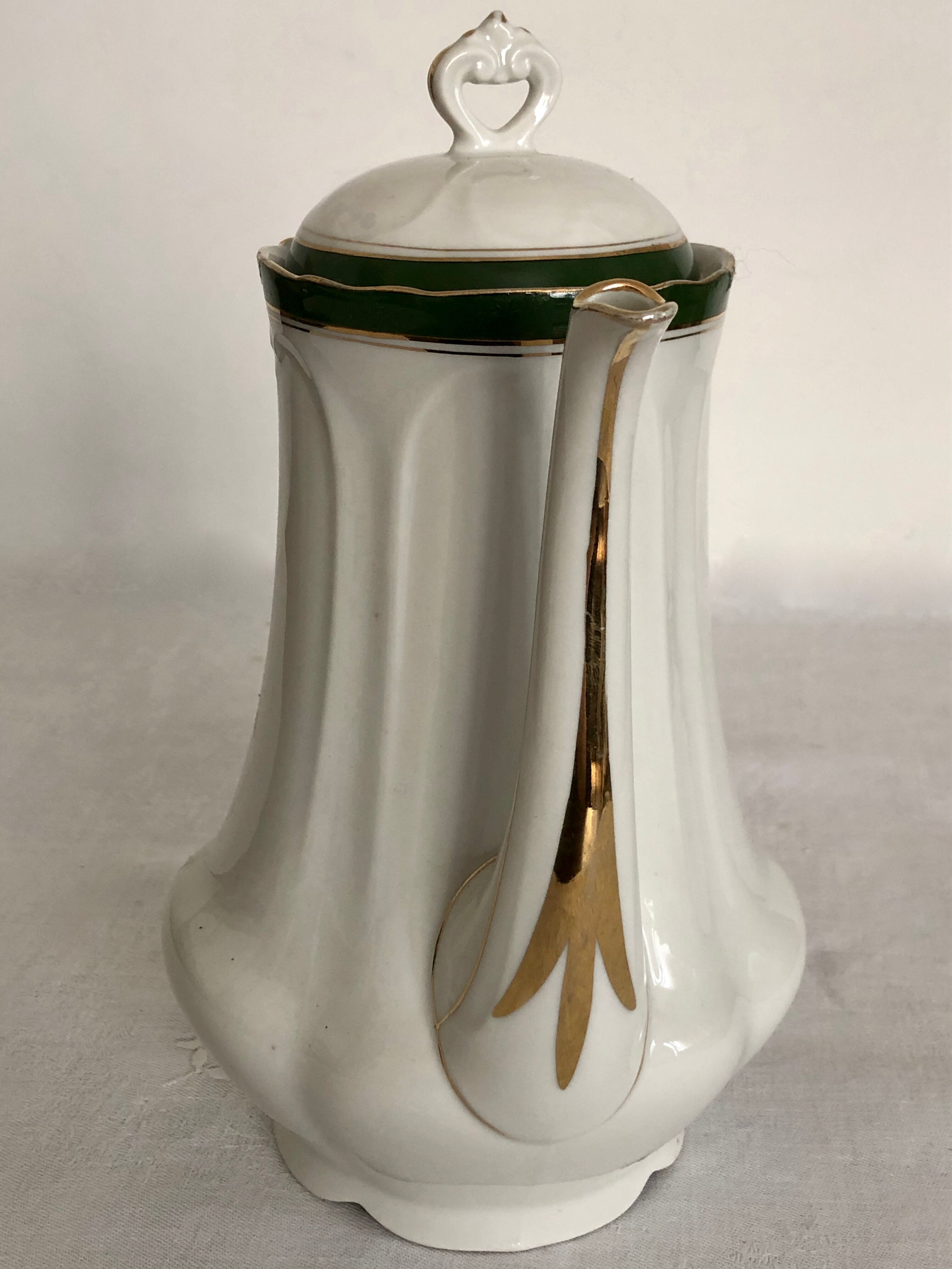 Coffee maker, Limoges porcelain